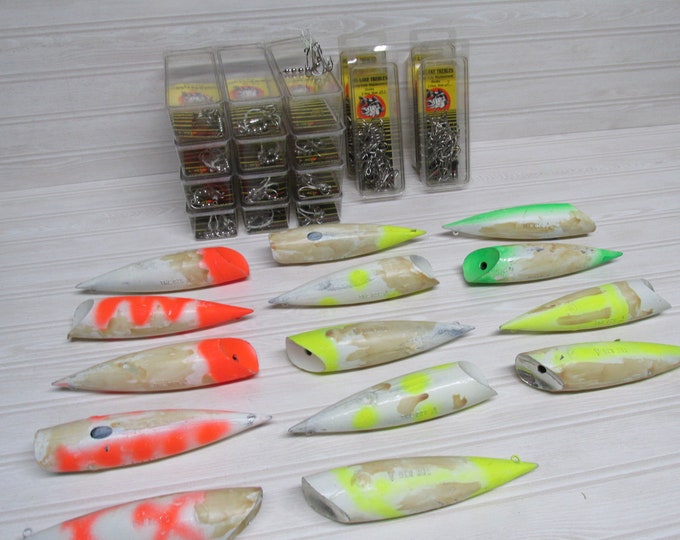 Lot of 14 Rattle J Plug Trolling Fishing Lures/super 5/the Etsy