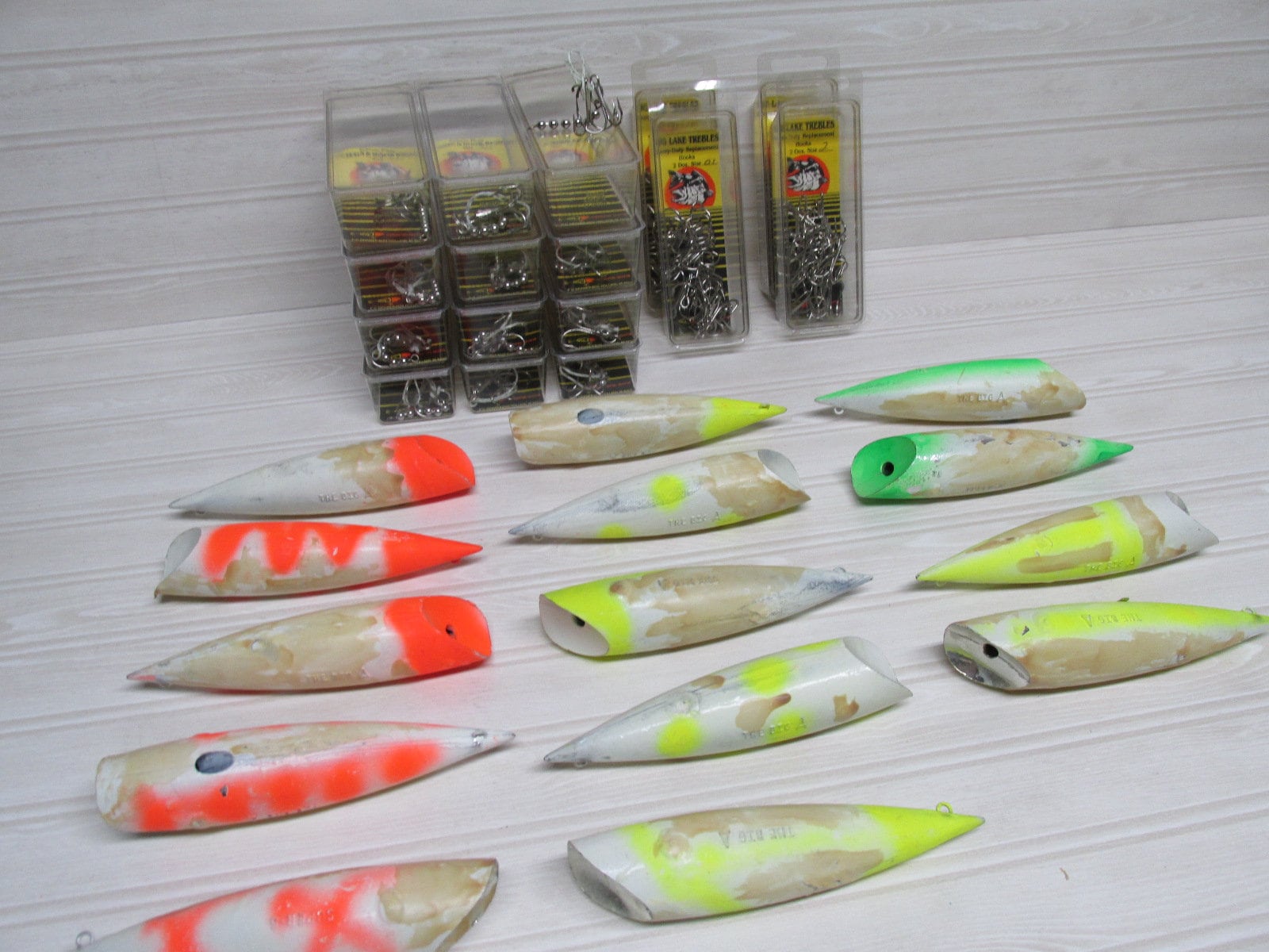 Lot of 14 Rattle J Plug Trolling Fishing Lures/Super 5/The Etsy