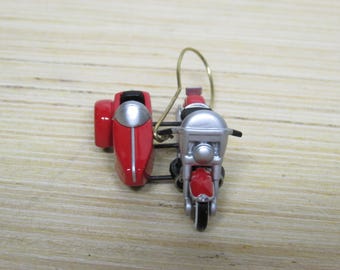 Miniature Hallmark Keepsake Ornament/1962 Duo-Glide Harley Davidson ** No Box**