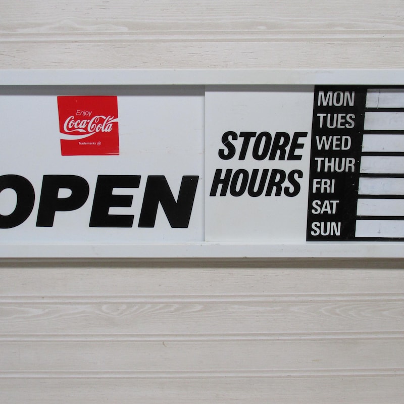 Slide to Open Door Sign - Etsy
