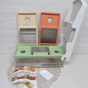 Vidalia Chop Wizard Pro/Vegetable Cutter/Slicer in Good Used Condition