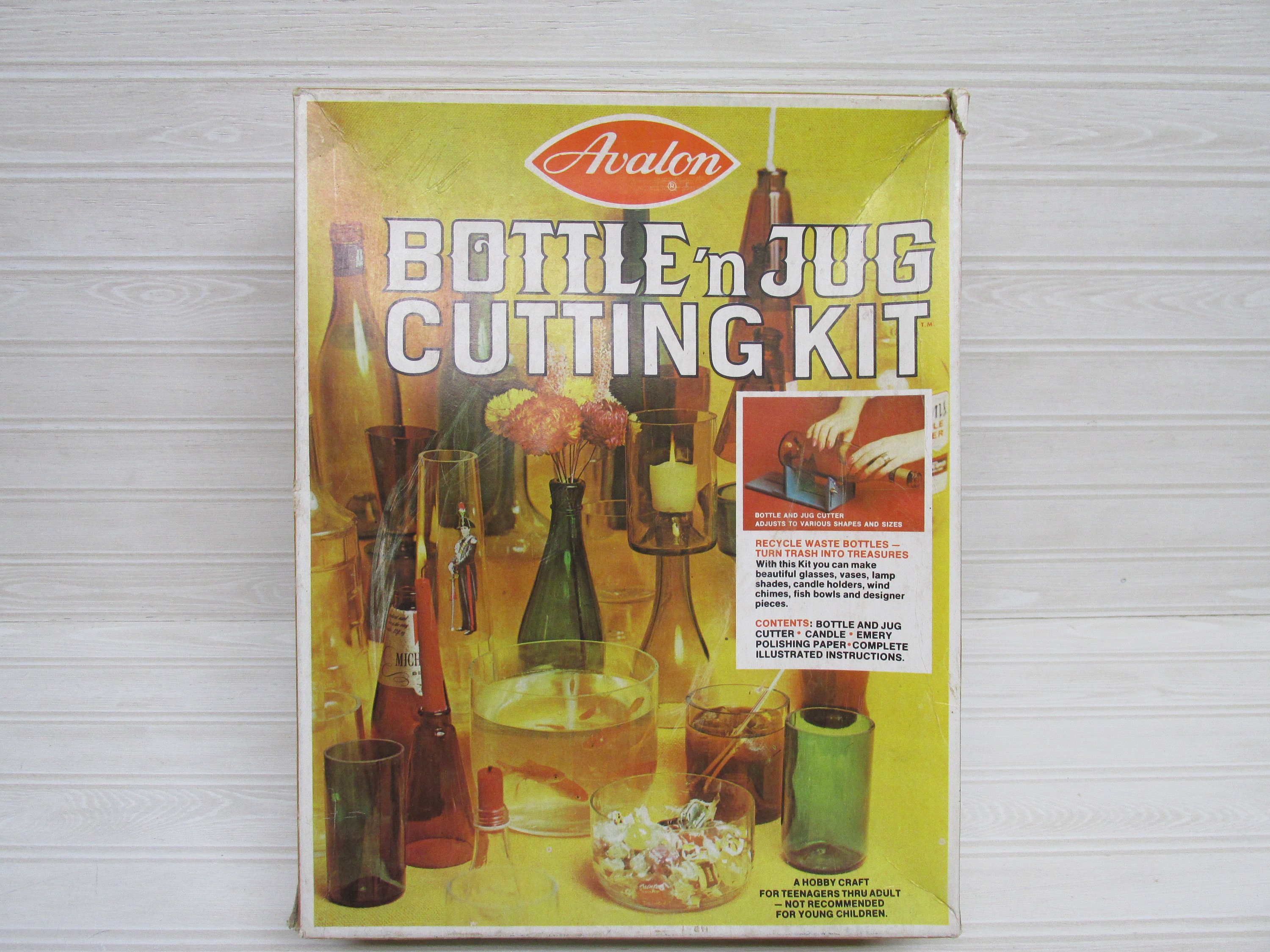 Bottle and Jug Cutting Kit/1970s Avalon Bottle N Jug Cutting Kit 