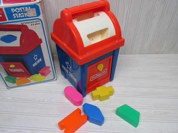 playskool mailbox shape sorter