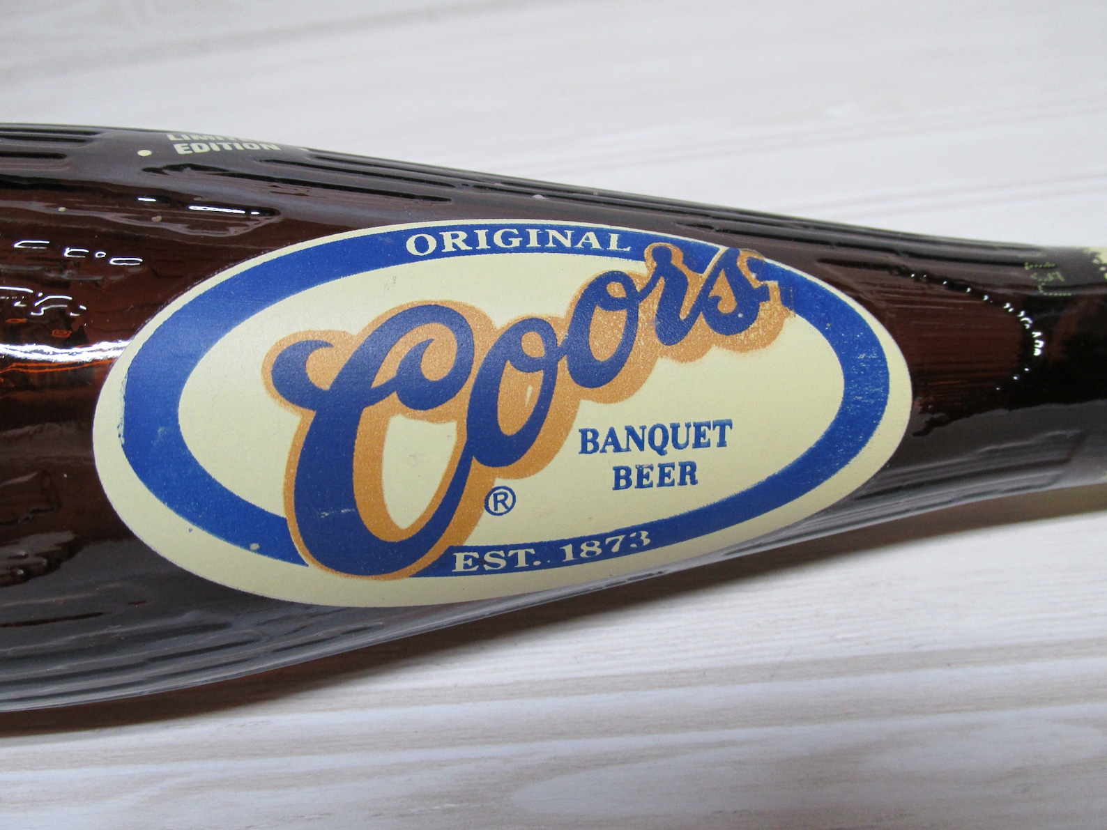 Coors Banquet Beer Baseball Bat Bottle/1996 Limited Etsy