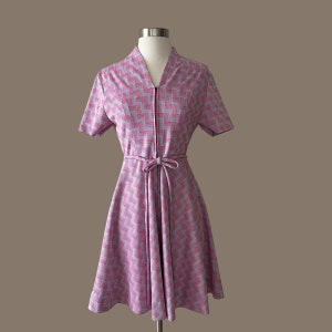 Vintage 70er Jahre Mini Mod Kleid, Geschätzte Größe XS