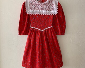 1980 little girl dresses