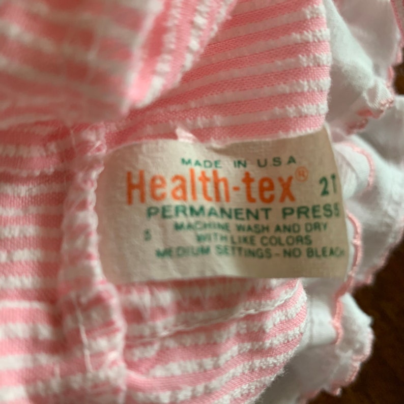 Vtg Girls Overalls Vtg Pink Girls Overalls Vtg Toddler Overalls 2t Vintage Health Tex Overalls