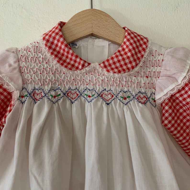 Vintage Baby Christmas Dress Size 12 Months Vintage Baby Girls Holiday Dress Vintage Polly Flinders Dress