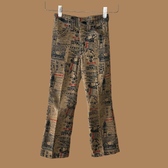 Rare Vintage 60s 70s Billy the Kid Pants Size Estimate 5t - Etsy