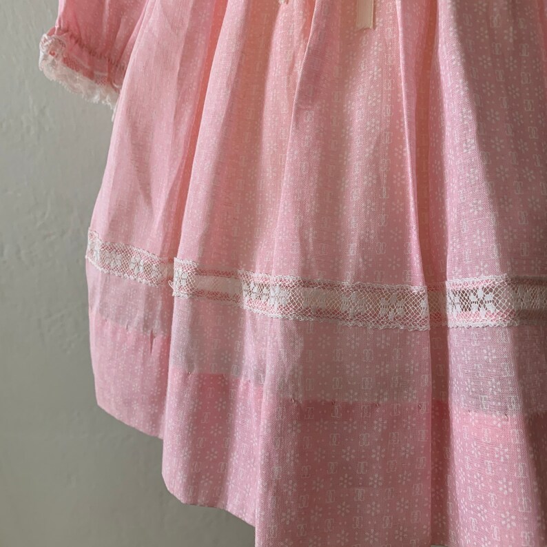 Vtg Baby Dress Size 12 Months Vtg Deadstock Dress Vtg Baby Girls Dress Vintage 1st Birthday Dress