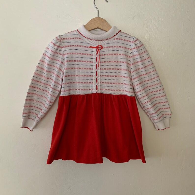SELLING AS IS Vintage Childrens Dress Size 2t 3t Vintage Kids Dress Vintage Health-tex Dress Vintage Girls Dress