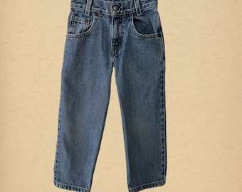 Vintage Kids 550 Levi's Jeans, Relaxed Fit, Größe 5t, fällt aber vermutlich kleiner aus