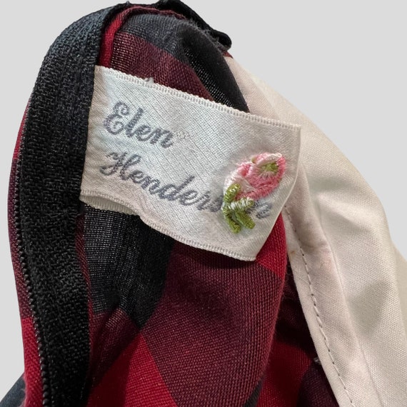 Vintage Elen Henderson Plaid Dress, Vintage GIrls… - image 8