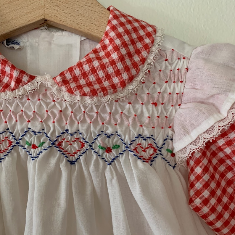 Vintage Baby Christmas Dress Size 12 Months Vintage Baby Girls Holiday Dress Vintage Polly Flinders Dress