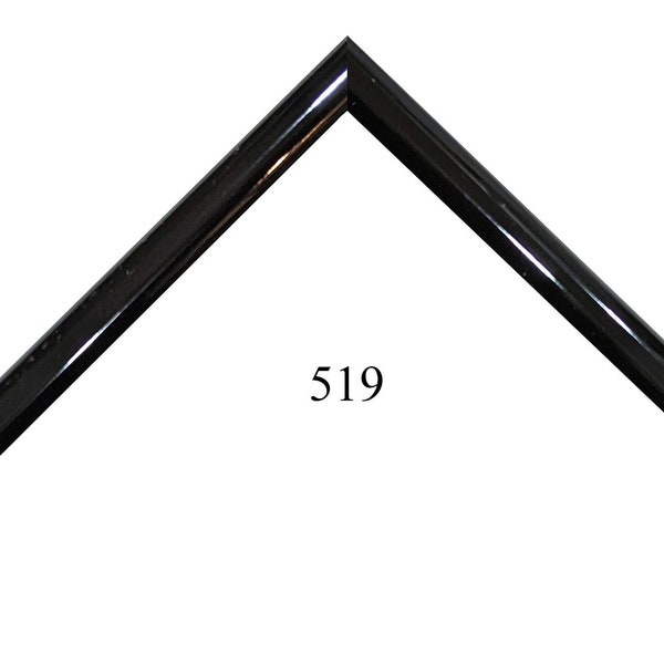 Black Lacquer Picture Frame Etsy