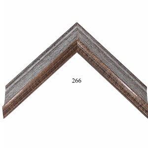 Custom Picture Frame | 1 1/2&quot; Rustic Barnwood with Gray Dusting | Great for Paintings, Art (266)