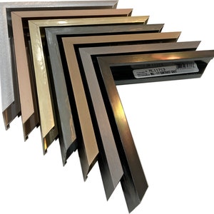Custom Cut Picture Frame - Sectional Metal - Nielson 117