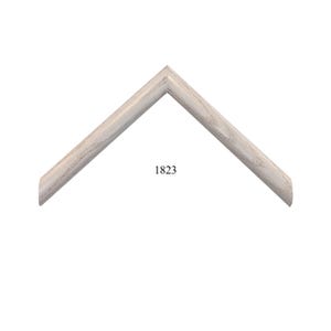 Custom Picture Frame (1823) | 3/4&quot; Off White Slightly Rounded | Great for Art