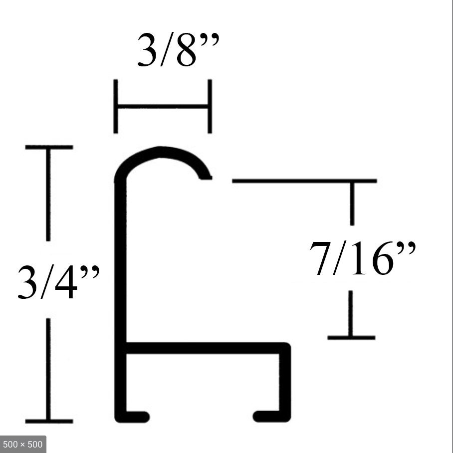 Custom Cut Picture Frame Sectional Metal Framing Kit M23 Etsy