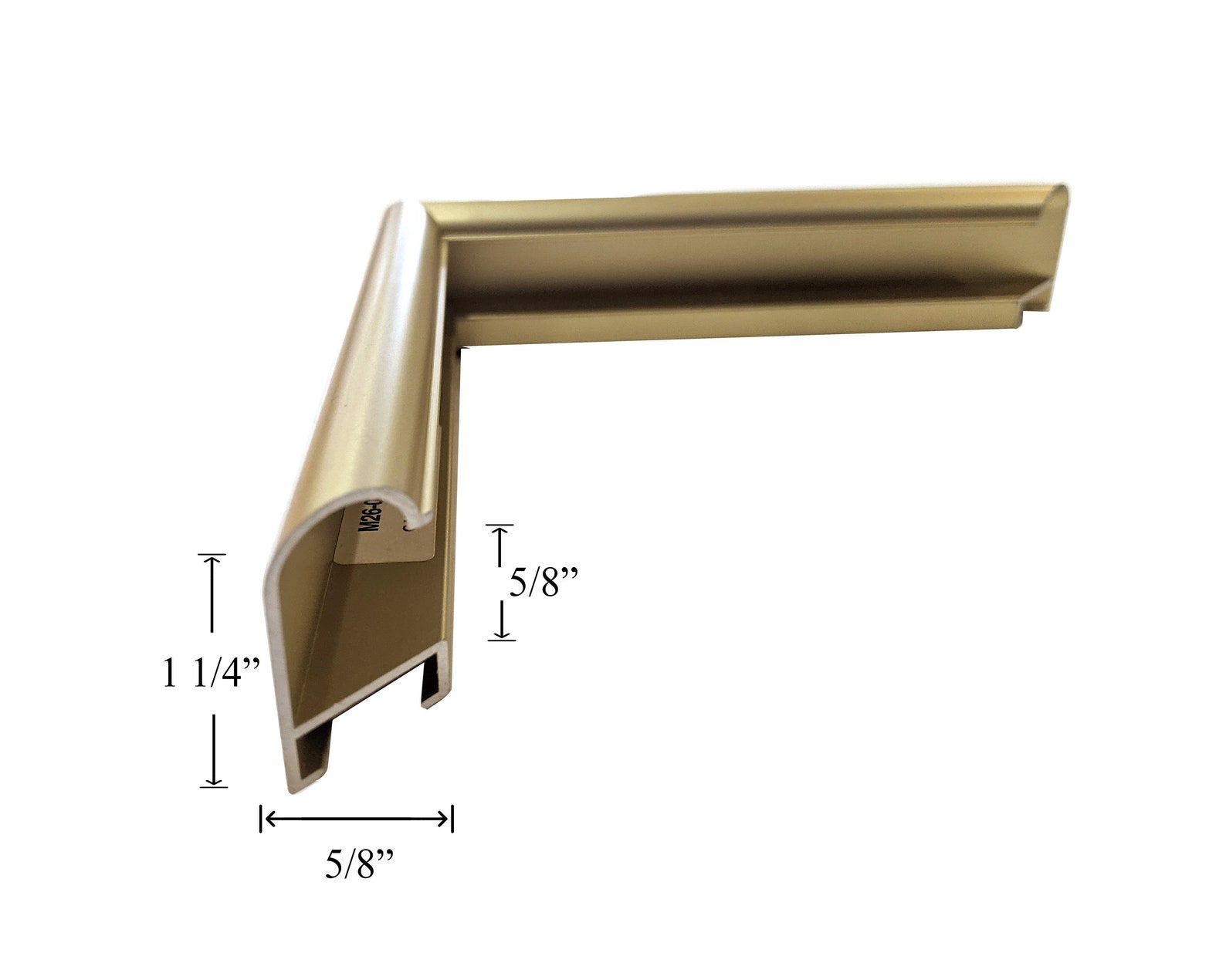 Custom Cut Picture Frame Sectional Metal M26 5/8W 1 1/4H Etsy