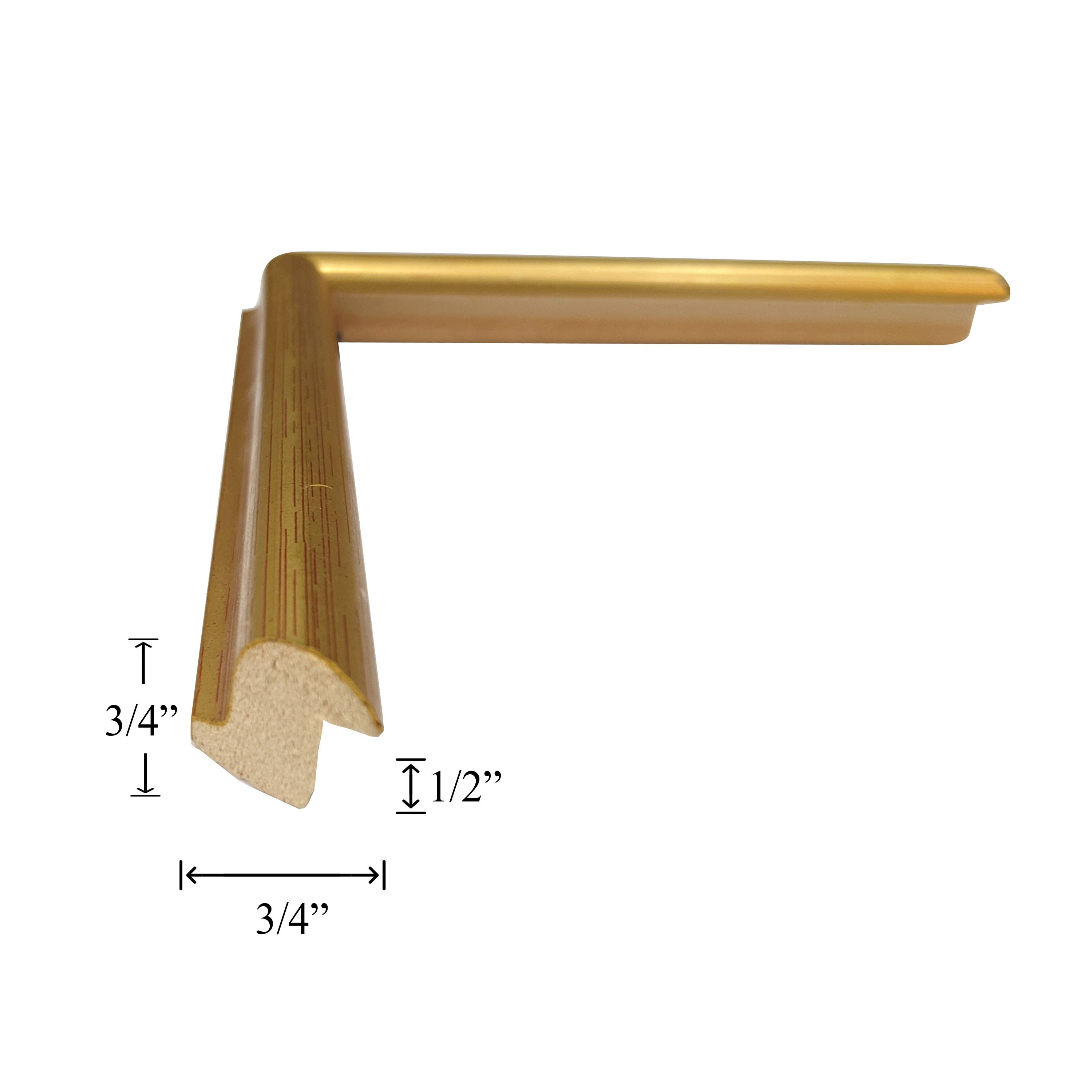Custom Picture Frame3/4" Detailed GoldGreat for Photos & Certificates Custom Picture Frame3/4" Detailed GoldGreat for Photos & Certificates