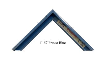 Metal Picture Frame | Custom Cut Sectional Metal 1/4"W x 3/4"H x 3/8" R | Profile 11-57