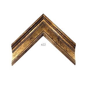 Custom Picture Frame | 2&quot; Decorative Bronze | Custom Size Frames Great For Art, Wall Decor (622)