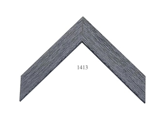 Custom Picture Frame | 1 3/4 Brown-Gray Wood Grain, Rustic | Handmade Custom Size Frames Great for Art, Photos, Decor 1413