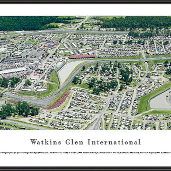 NASCAR Watkins Glen International Panorama | Panoramic Framed Photo WGI1