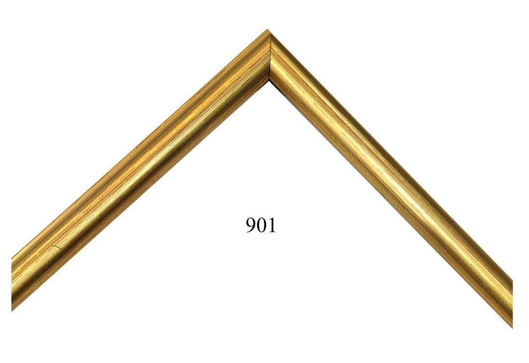custom-size-picture-frame-3-4-gold-rounded-with-red-detail-hand-crafted