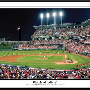 Cleveland Indians - Progressive Field | MLB Wall Panoramic