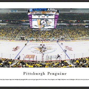 Pittsburgh Penguins Stadium Framed Canvas Prints PPG Paints Arena Wall –  UnixCanvas
