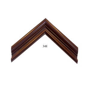 Custom Picture Frame (348) | 1 1/2&quot; Brown | Great for Paintings, Art