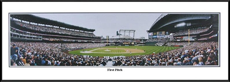 Mariners First Pitch Seattle Mariners - First Pitch - Safeco Field | Custom Framed | MLB ...