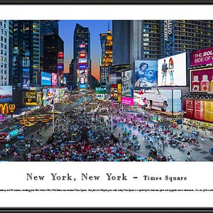 Times Square, New York in Twilight | Panoramic Picture