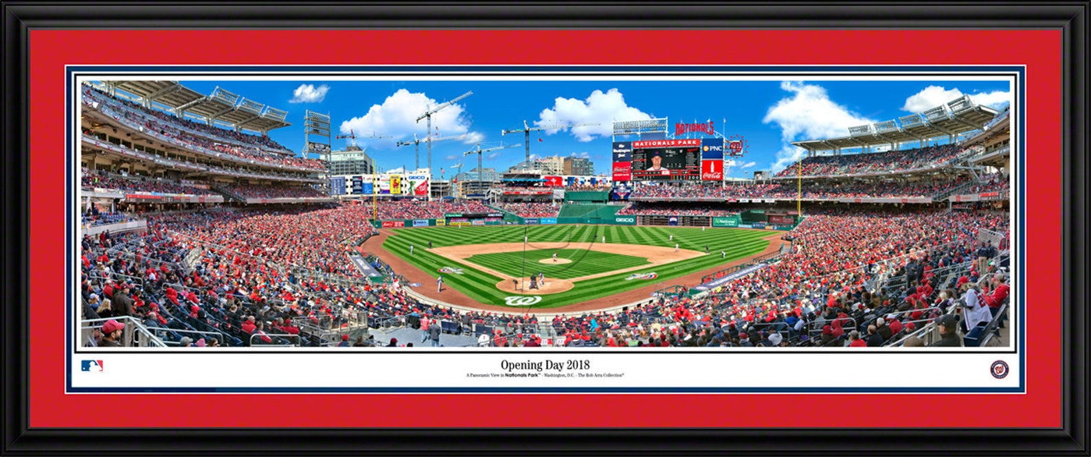 Washington Nationals Opening Day MLB Wall Panoramic Etsy