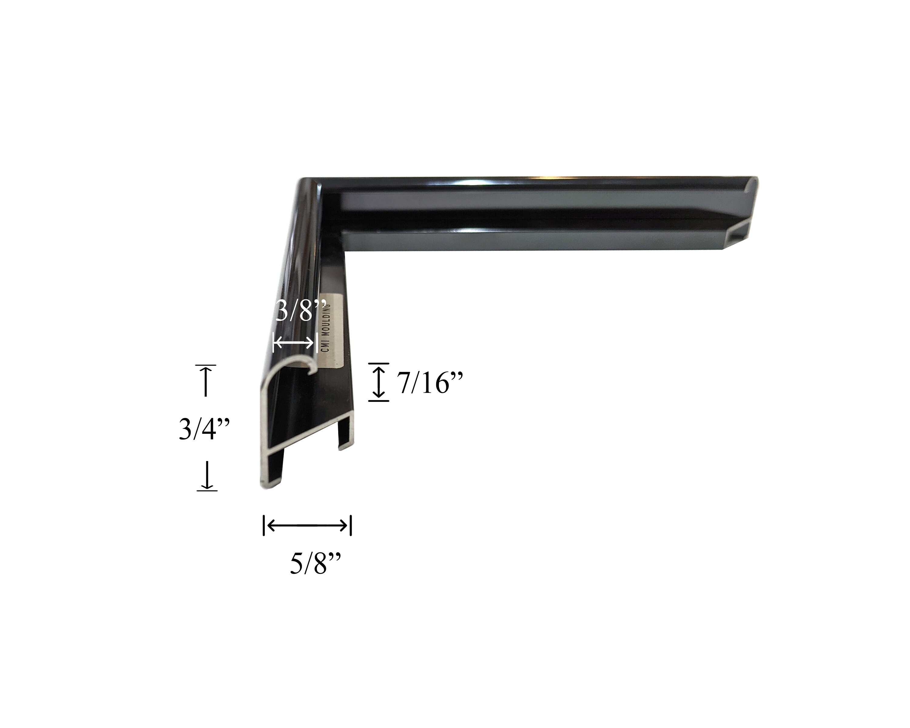 Custom Cut Picture Frame Sectional Metal Framing Kit M23 Etsy