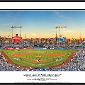 Los Angeles Dodgers - Longest World Series Game in History - Dodger
