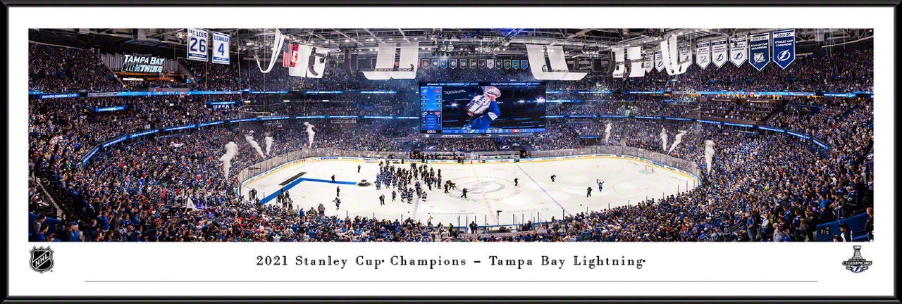 TAMPA BAY LIGHTNING Stanley Cup Winner 2021 Christmas Ornament