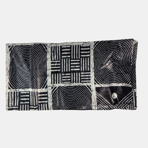 100% Cotton High Grade Batik Guinea Brocade Fabric 5 yds by 64 inches Indigo Special One-of-a-kind image 4