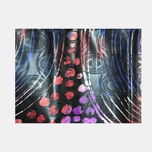 100% Cotton High Grade Batik Guinea Brocade Fabric 5 yds by 64 inches Purple Haze image 7