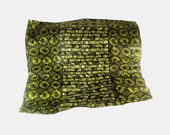 Tela de brocado Batik Guinea 100% algodón de alta calidad, 5 yardas por 64 pulgadas, especial oliva