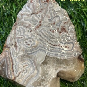 Crazy Lace Agate Crystal Polished Slabs From Mexico Beautiful Banding Sparkling Druzy Energy Balance Decor Or Gift afbeelding 8