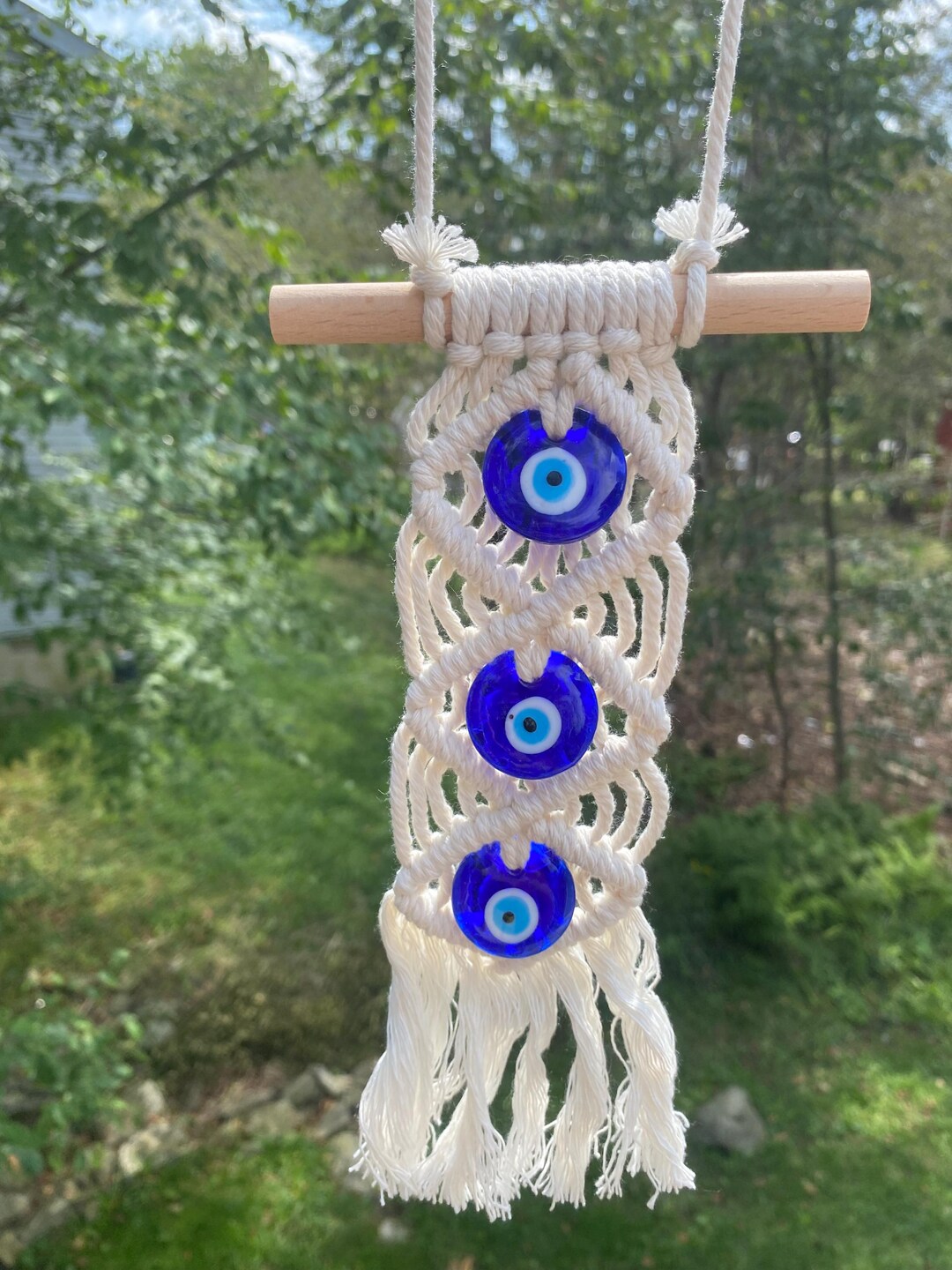 Nazar Kako Mati Vaskania Matiasma Glass Triple Evil Eye Negativity ...