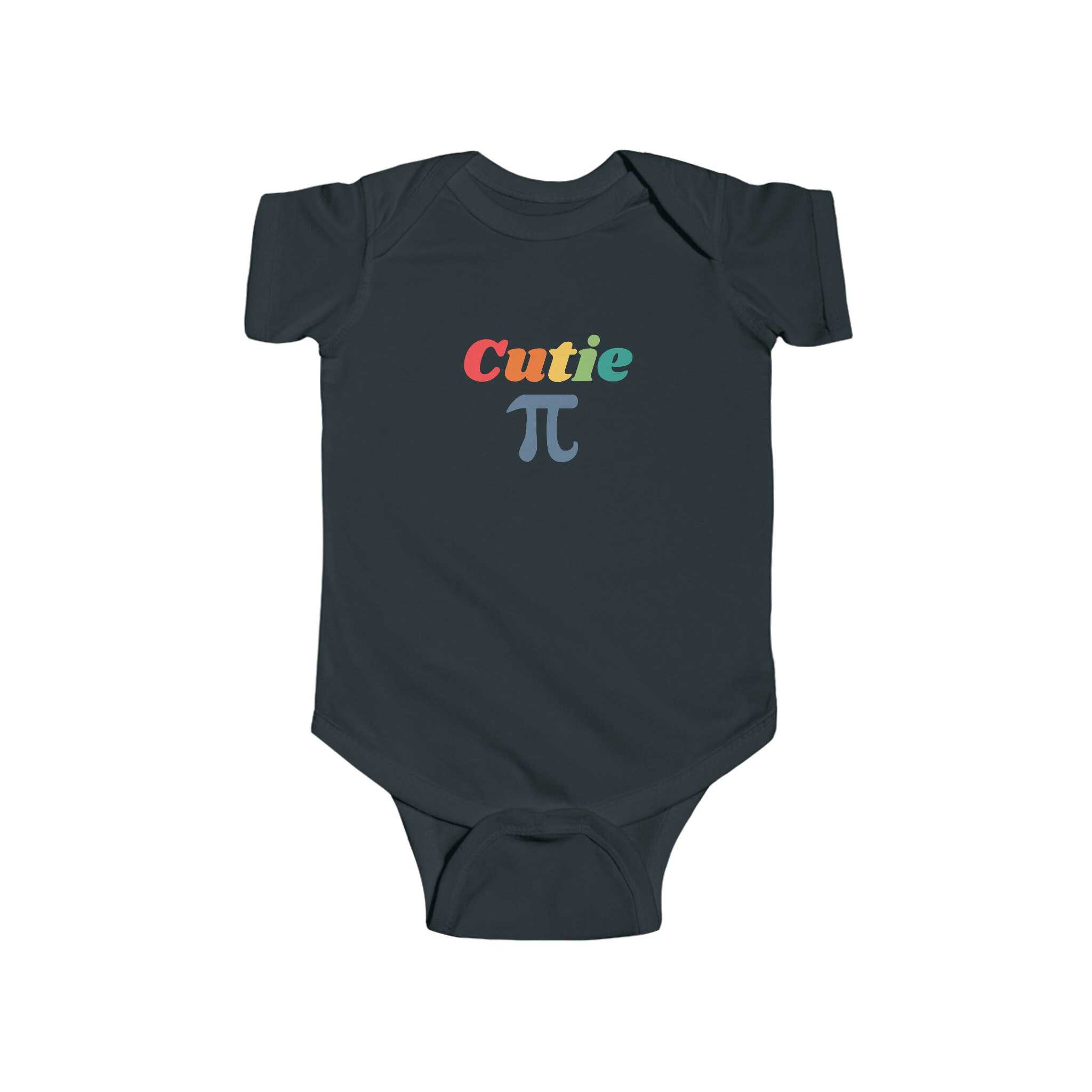 Retro Cutie Pi Onesie for Baby Shower, New Parent, New Mom, New