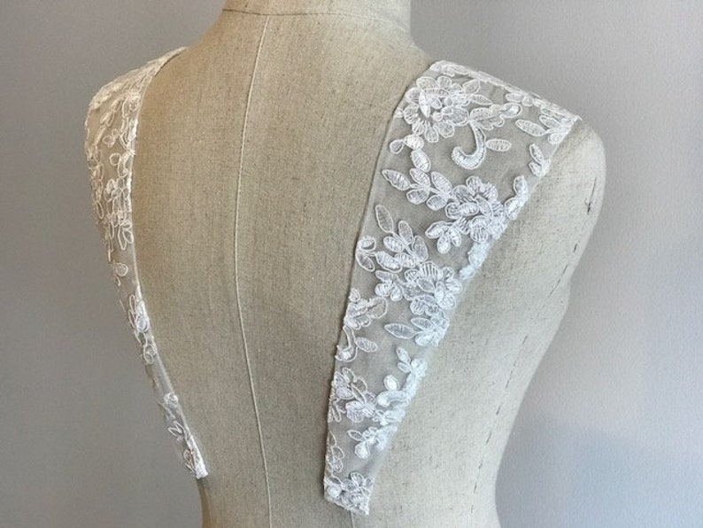 lace bridal straps