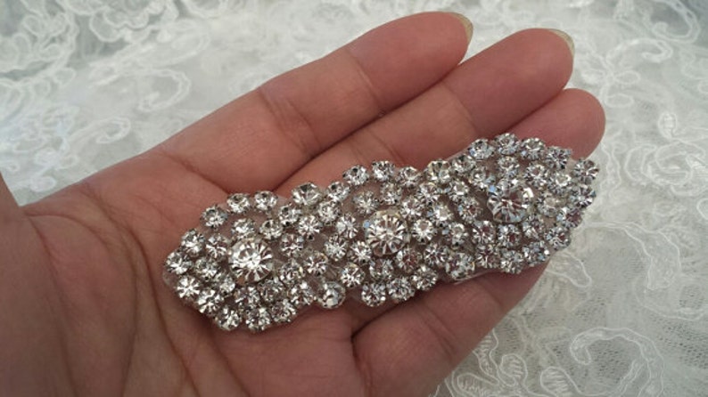 Diy Rhinestone Applique For Bridal Sash Wedding Belt Bridal Etsy