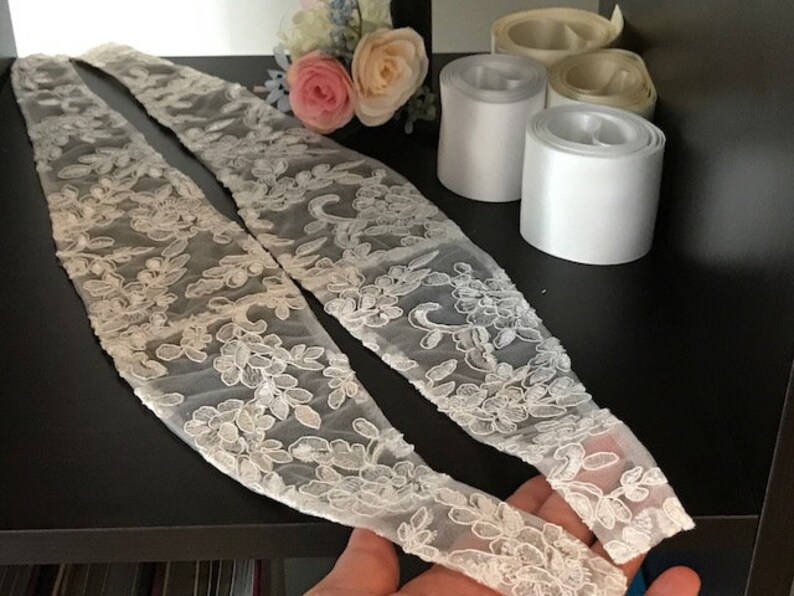 lace bridal straps