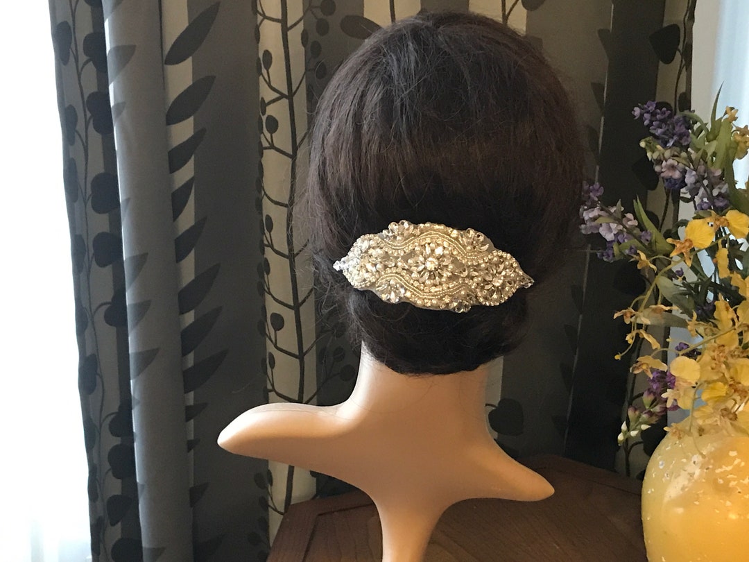 Rhinestone Hair Comb Hair Pin__ Bridal Hair Accessories__wedding