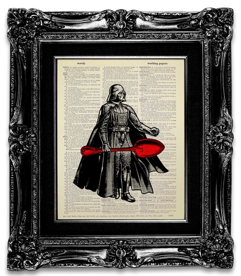 Star Wars KITCHEN Decor, Funny Kitchen Art, Kitchen Wall Art, Funny